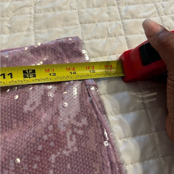 ✨ ROTATE Birger Christensen Lavender Sequin Halter Top & Pants Set | NWT ✨ - Picture 6 of 11